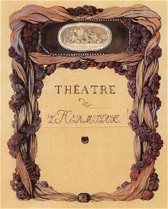 Konstantin Somov - cover-of-theater-program-theatre-de-l-hermitage