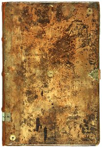 Konrad von Grünenberg - Beschreibung der Reise von Konstanz nach Jerusalem - Vorderer Buchdeckel - 001