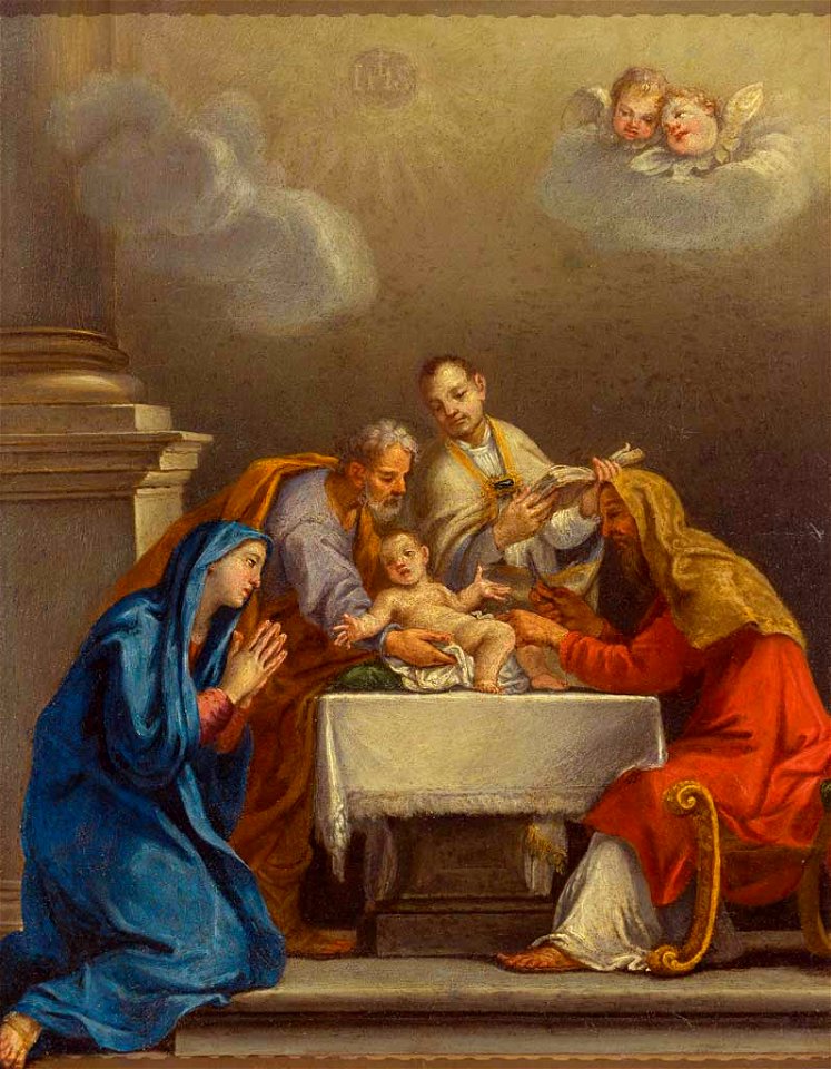 Konrad Huber (attr) Beschneidung Christi