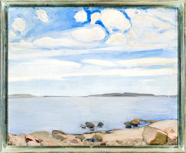Konrad Krzyżanowski - Landscape in Finland - MP 27 MNW - National Museum in Warsaw