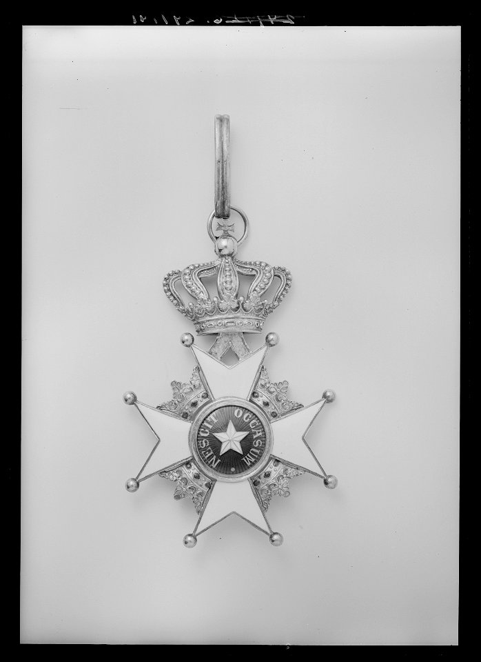 Kommendörskors, Nordstjärneorden, 1800-talets slut - Livrustkammaren - 60503