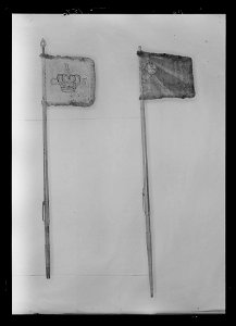 Kompanistandar vid Adelsfanan - Livrustkammaren - 17526