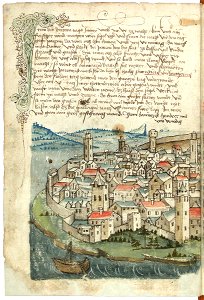 Konrad von Grünenberg - Beschreibung der Reise von Konstanz nach Jerusalem - Blatt 8v - 022