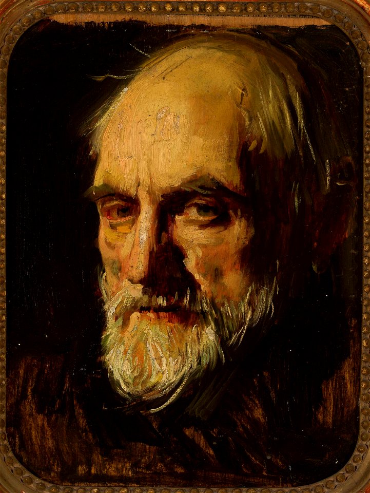 Konrad Krzyżanowski - Portrait of Zygmunt Dworzak (1867–1925), painter - MP 37 MNW - National Museum in Warsaw