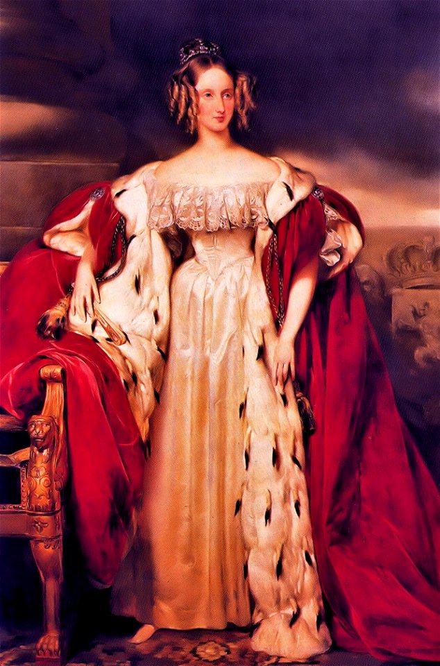 Koningin Louise Marie Gustaaf Wappers