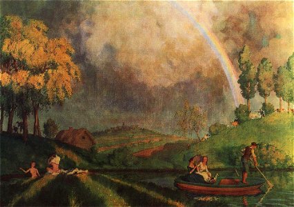 Konstantin Somov - in-the-summer