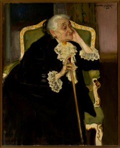 Konrad Krzyżanowski - Portrait of Mrs. Makowska - MP 6 MNW - National Museum in Warsaw