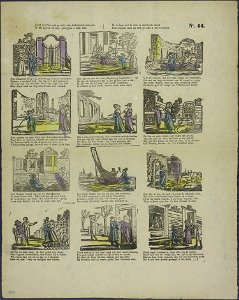 Komt kind'ren gaat ge meê, mijn buitenplaats eens zien-Catchpenny print-Borms 0953