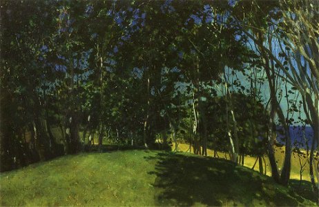 Konstantin Somov - grove-on-the-seashore-sillamyagi