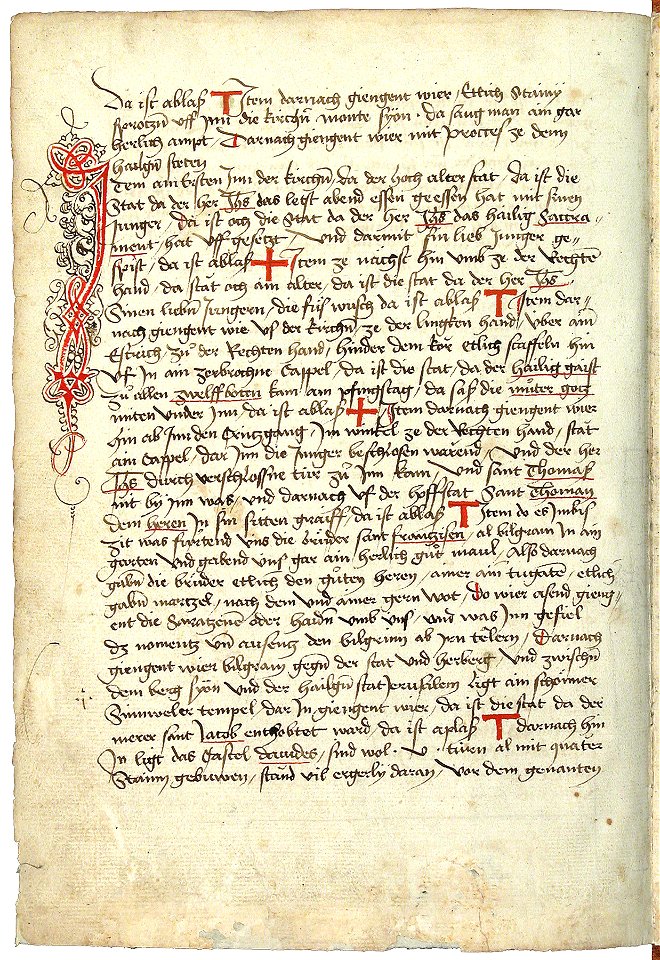 Konrad von Grünenberg - Beschreibung der Reise von Konstanz nach Jerusalem - Blatt 41v - 088