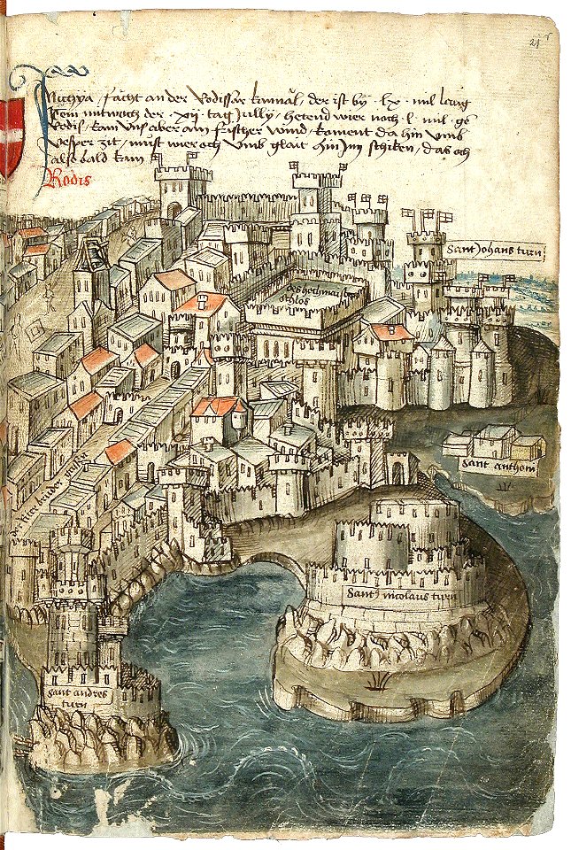 Konrad von Grünenberg - Beschreibung der Reise von Konstanz nach Jerusalem - Blatt 21r - 047