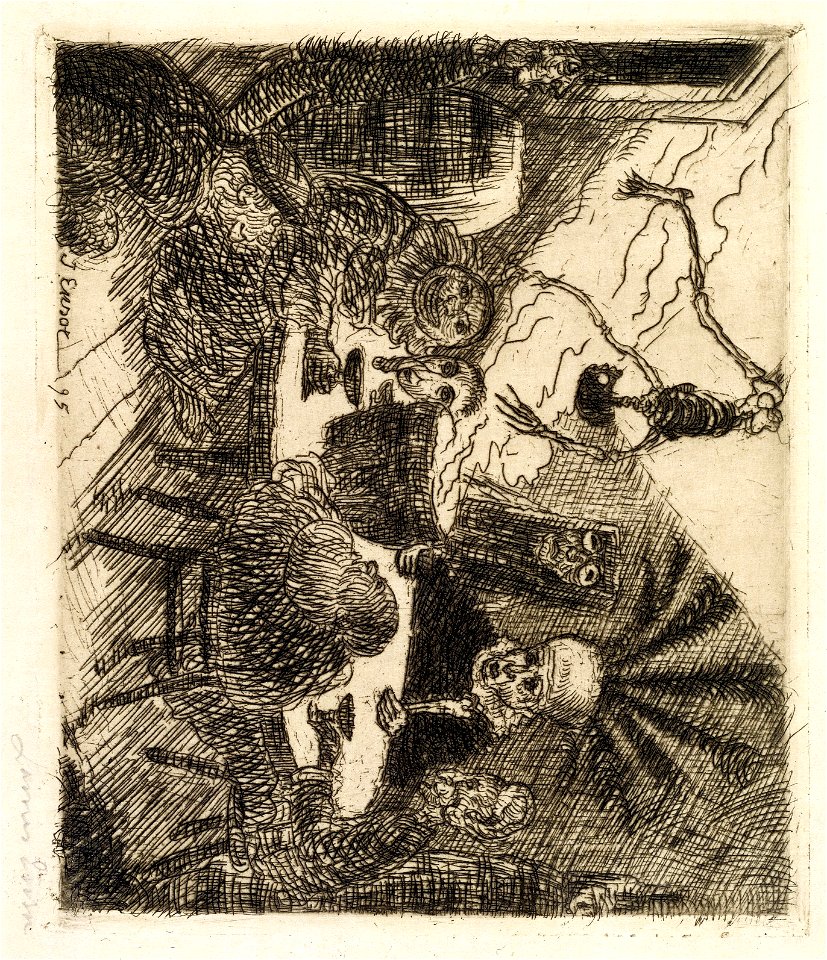 Koning Pest, James Ensor, MSK Gent, 1998-B-100