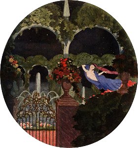 Konstantin Somov - magic-garden-night-vision