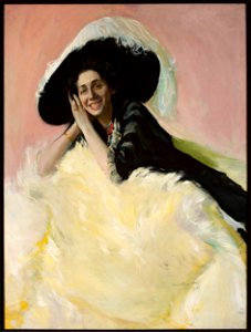 Konrad Krzyżanowski - Portrait of Janina Wilczyńska née Ołtarzewska - MP 36 - National Museum in Warsaw