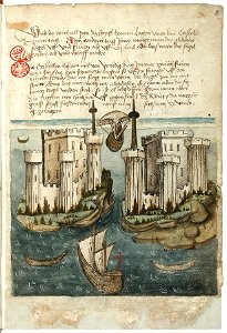 Konrad von Grünenberg - Beschreibung der Reise von Konstanz nach Jerusalem - Blatt 8r - 021