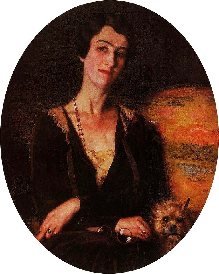 Konstantin Somov - portrait-of-e-pits-bilibina