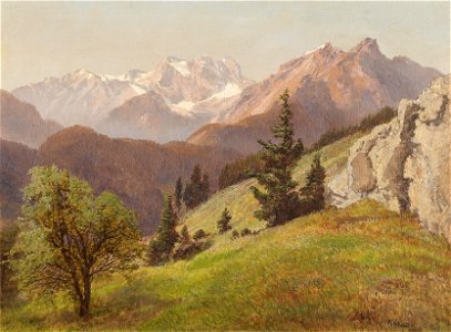 Konrad Petrides - Mountain Landscape II