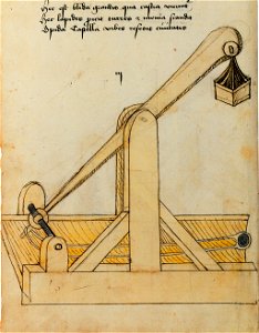 Konrad Kyeser, Bellifortis, Clm 30150, Tafel 02, Blatt 02v (Ausschnitt)