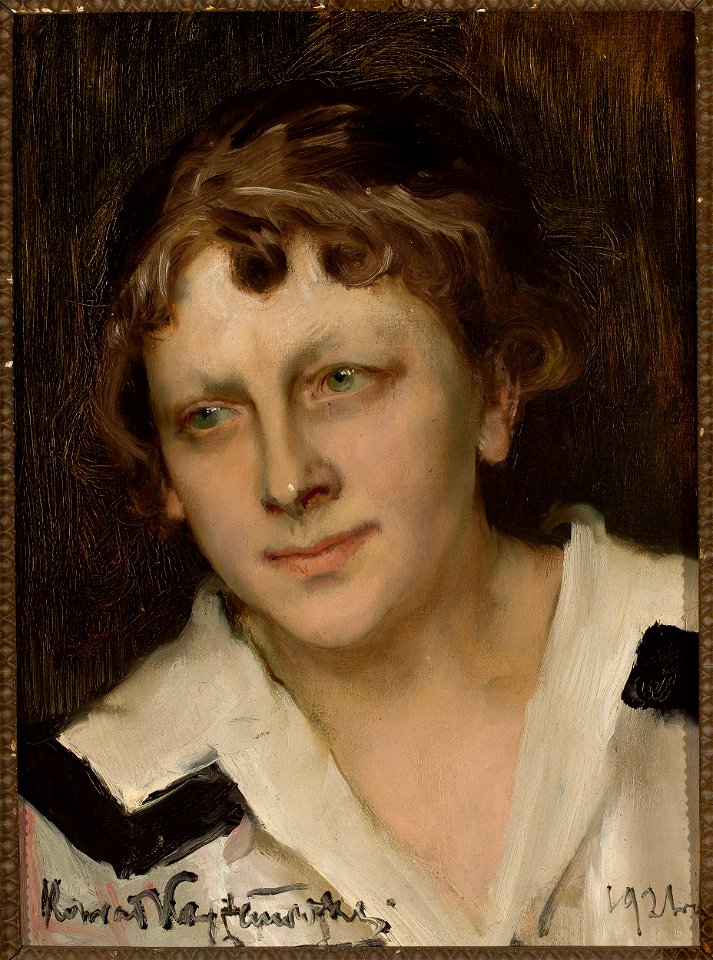 Konrad Krzyżanowski - Portrait of Zofia Lewenstern née Taczanowska - MP 12 MNW - National Museum in Warsaw