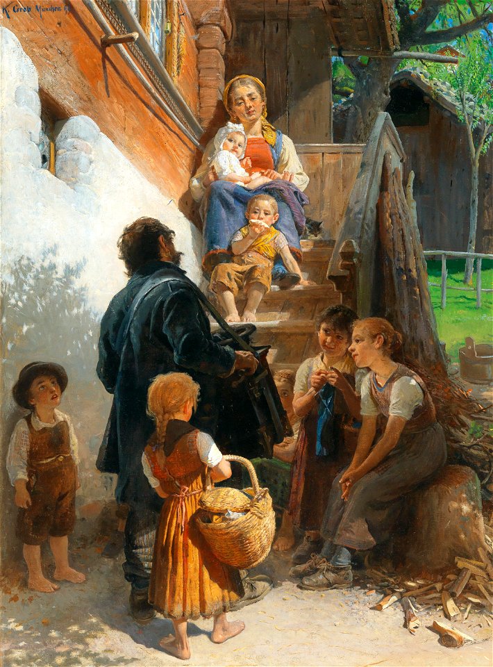 Konrad Grob - The organ grinder