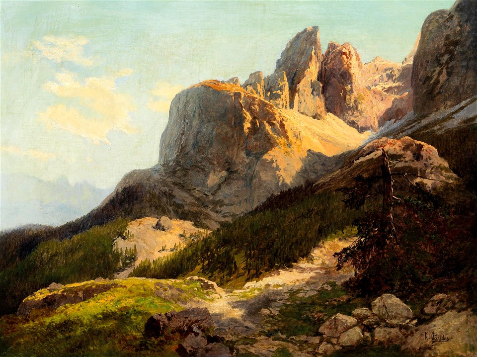 Konrad Petrides - In the Dolomites