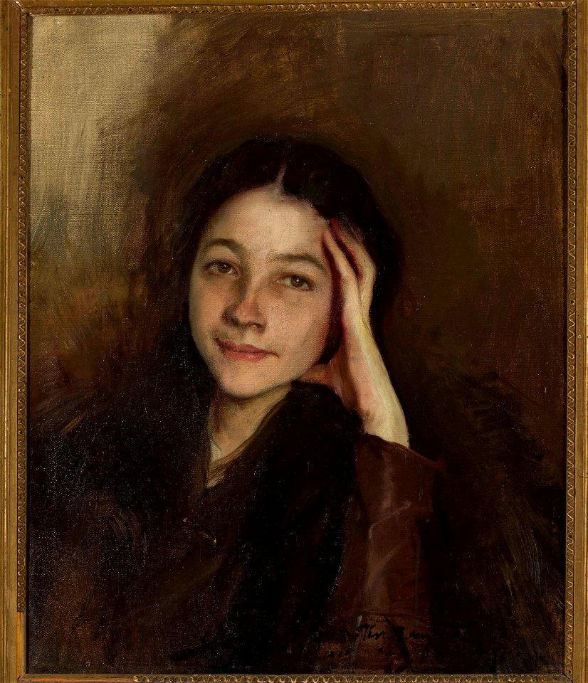 Konrad Krzyżanowski - Portrait of Wanda Arkuszewska - MP 20 MNW - National Museum in Warsaw