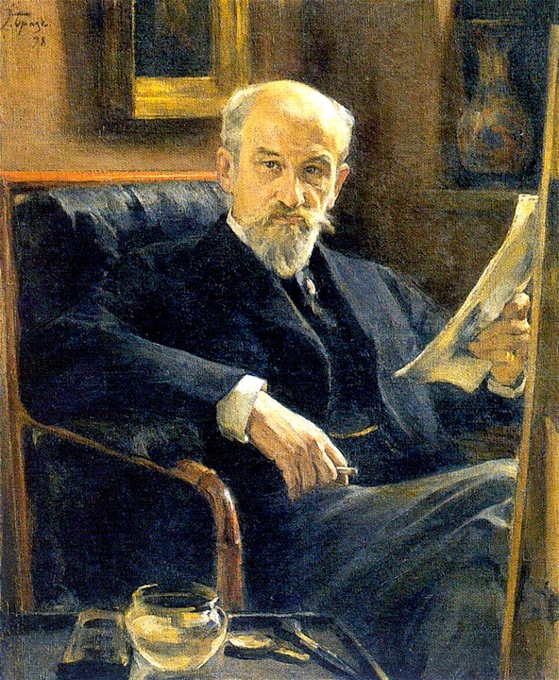 Konstantin Somov - portrait-of-a-somov