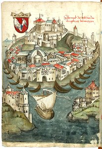 Konrad von Grünenberg - Beschreibung der Reise von Konstanz nach Jerusalem - Blatt 11v - 028