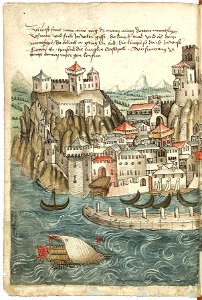 Konrad von Grünenberg - Beschreibung der Reise von Konstanz nach Jerusalem - Blatt 15v - 036