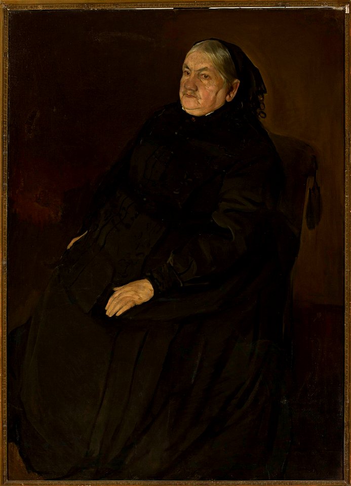 Konrad Krzyżanowski - Portrait of Izabela Buttowt-Andrzeykowicz - MP 33 MNW - National Museum in Warsaw