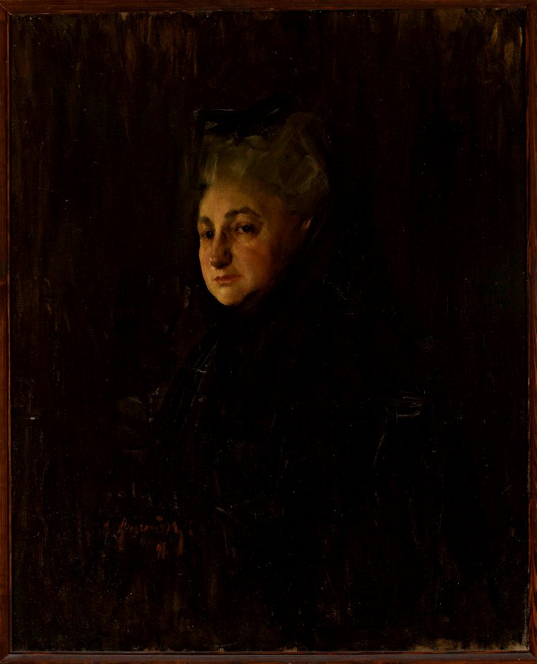 Konrad Krzyżanowski - Portrait of Teresa Silberstein née Cohn - MP 43 MNW - National Museum in Warsaw