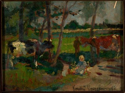 Konrad Krzyżanowski - Landscape - MP 29 MNW - National Museum in Warsaw