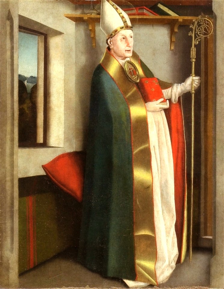 Konrad Witz - Augustinus - Heilsspiegelaltar Basel