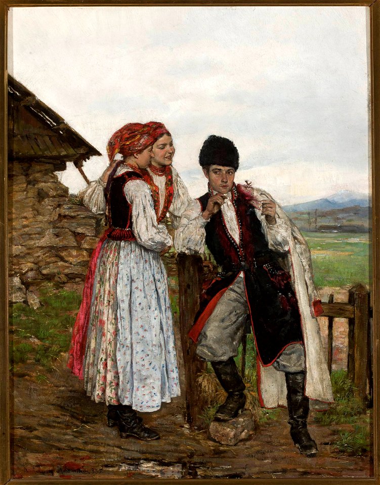 Konstanty Mańkowski - Cracovians - MP 5417 - National Museum in Warsaw