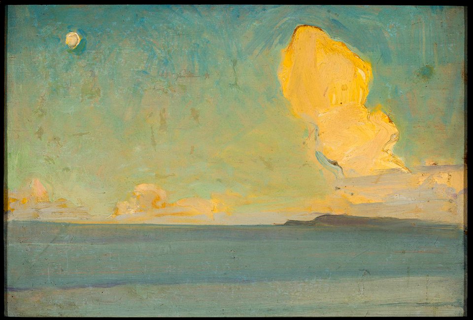 Konrad Krzyżanowski - Sea, sketch - 190993 MNW - National Museum in Warsaw