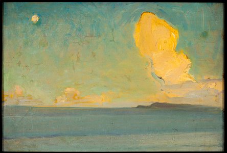 Konrad Krzyżanowski - Sea, sketch - 190993 MNW - National Museum in Warsaw