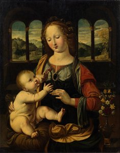 Johann König - Jungfrau und Kind (Courtauld Institute)
