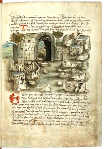 Konrad von Grünenberg - Beschreibung der Reise von Konstanz nach Jerusalem - Blatt 35r - 075