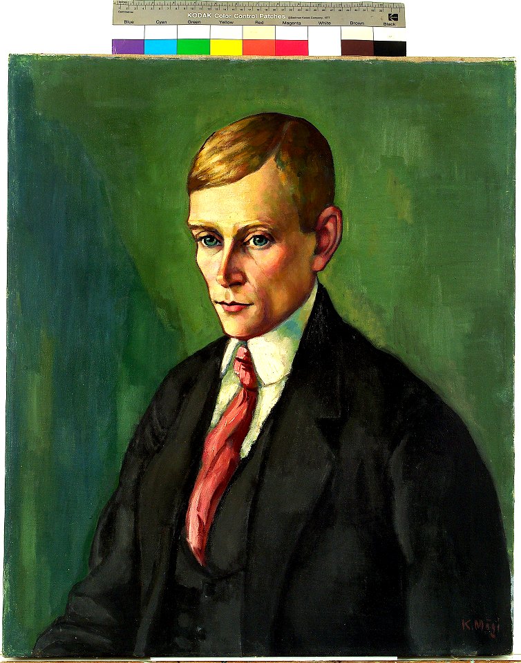 Konrad Mägi. Portrait of a Man TKM 1751M