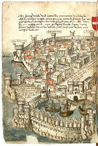 Konrad von Grünenberg - Beschreibung der Reise von Konstanz nach Jerusalem - Blatt 20v - 046