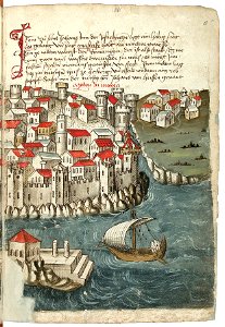 Konrad von Grünenberg - Beschreibung der Reise von Konstanz nach Jerusalem - Blatt 18r - 041