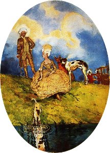 Konstantin Somov - rest-after-a-walk