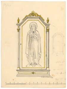 Konrád Švestka - Návrh na oltárny obraz - K 18573 - Slovak National Gallery