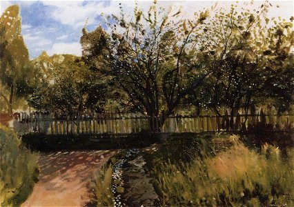 Konstantin Somov - garden