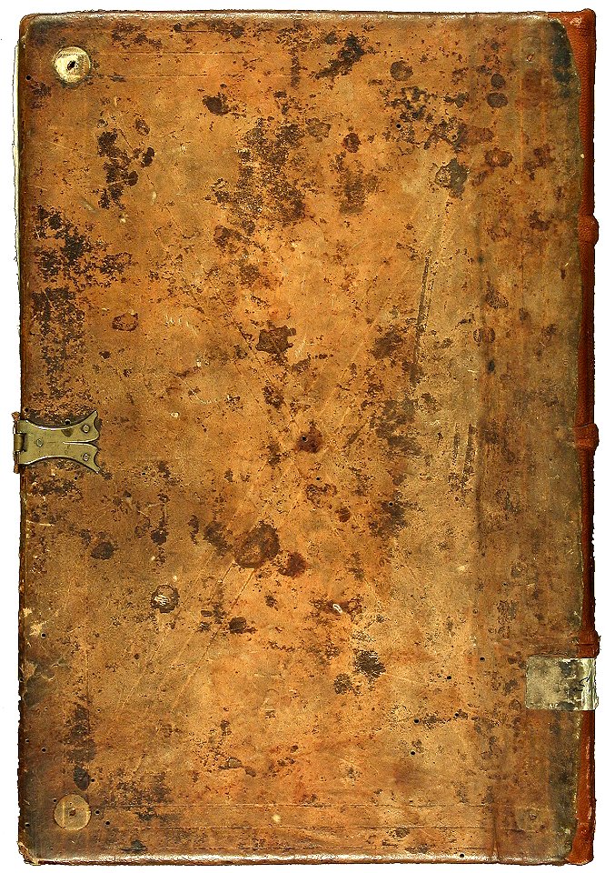 Konrad von Grünenberg - Beschreibung der Reise von Konstanz nach Jerusalem - Hinterer Buchdeckel - 114
