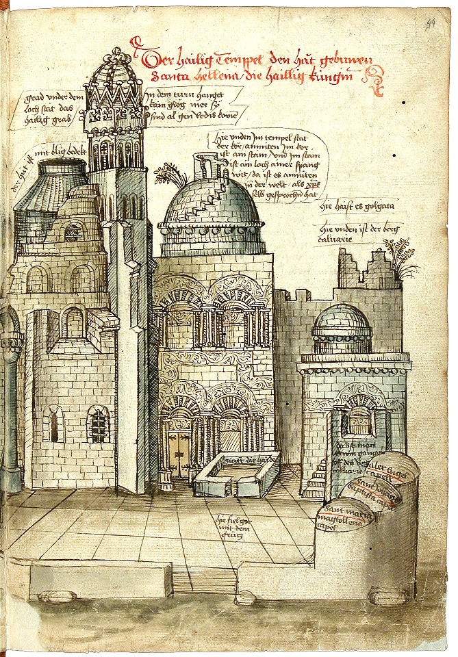 Konrad von Grünenberg - Beschreibung der Reise von Konstanz nach Jerusalem - Blatt 44r - 093