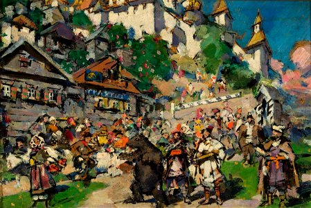 Konstantin Alekseevič Korovin - Z niedźwiedziami na Syberii