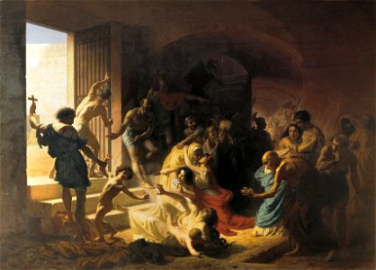 Konstantin Flavitsky - Christian Martyrs in Colosseum