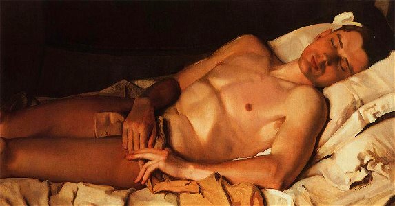 Konstantin Somov - naked-young-man-b-snezhkovsky