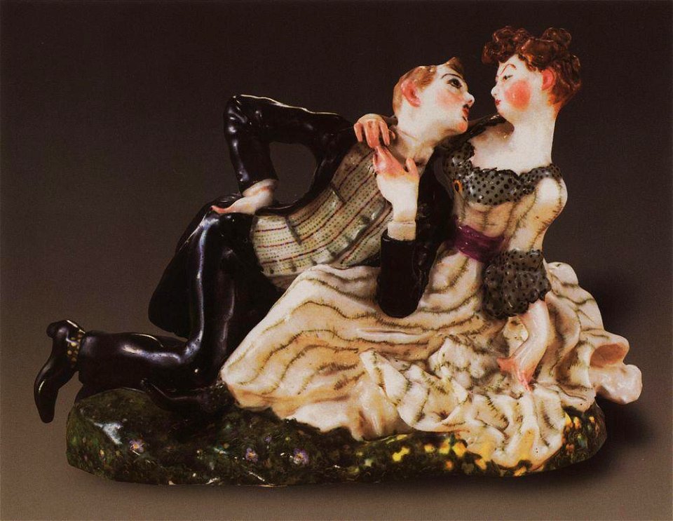 Konstantin Somov - lovers-1